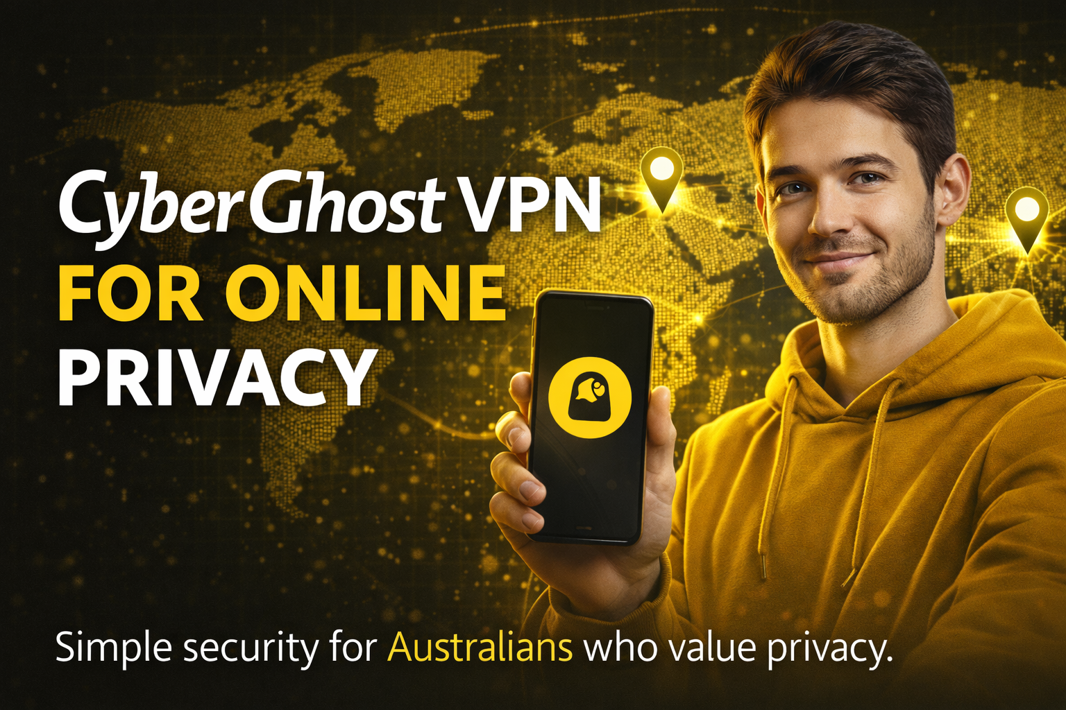 CyberGhost VPN for online privacy in Australia