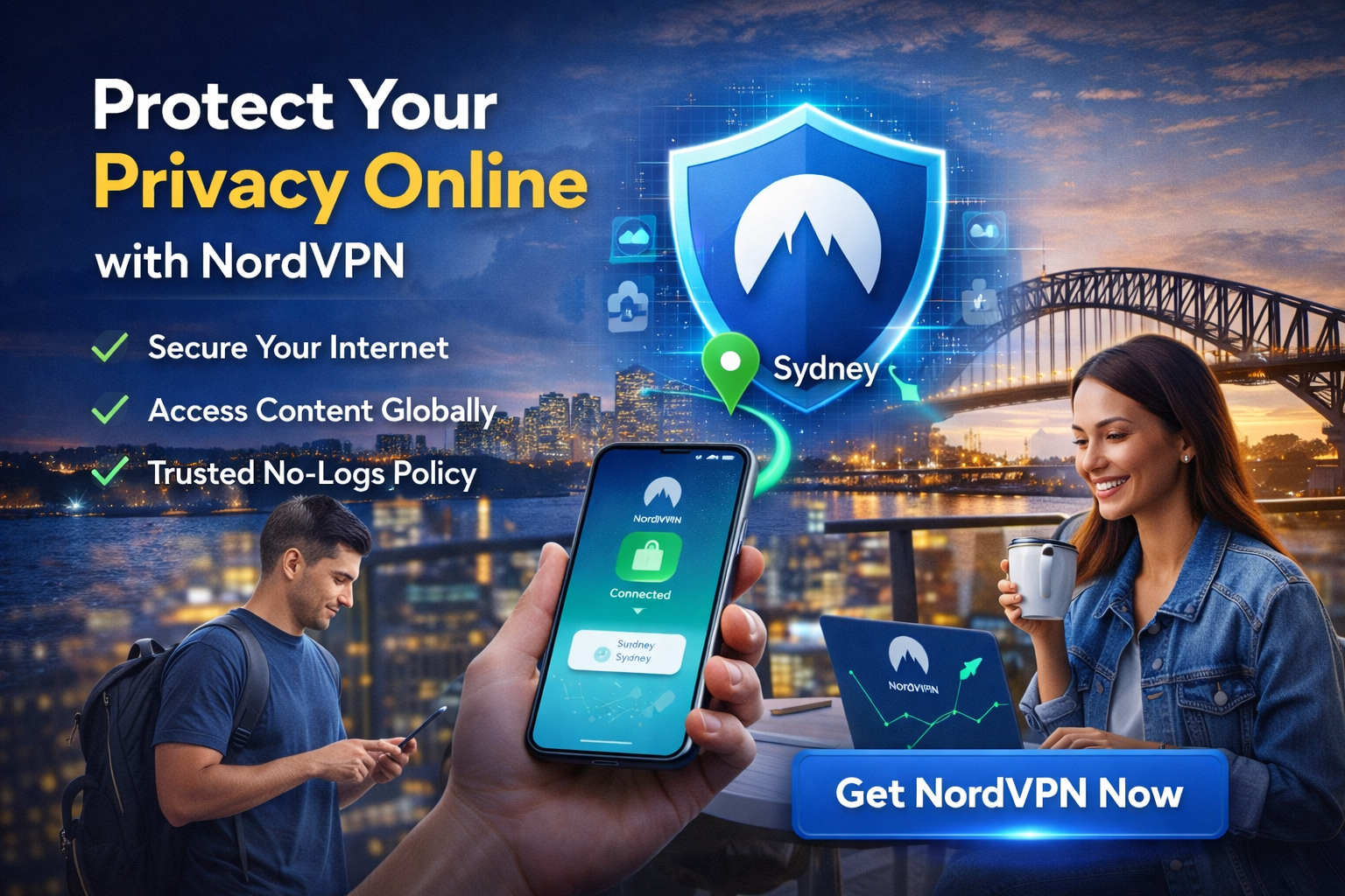 Protect your privacy online with NordVPN