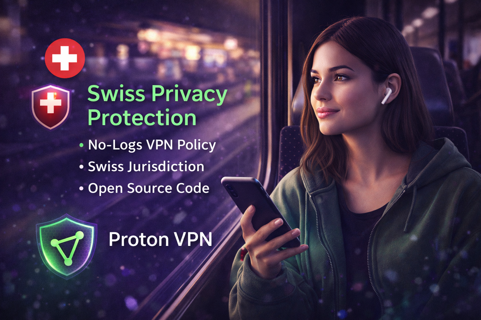 Swiss privacy protection with Proton VPN